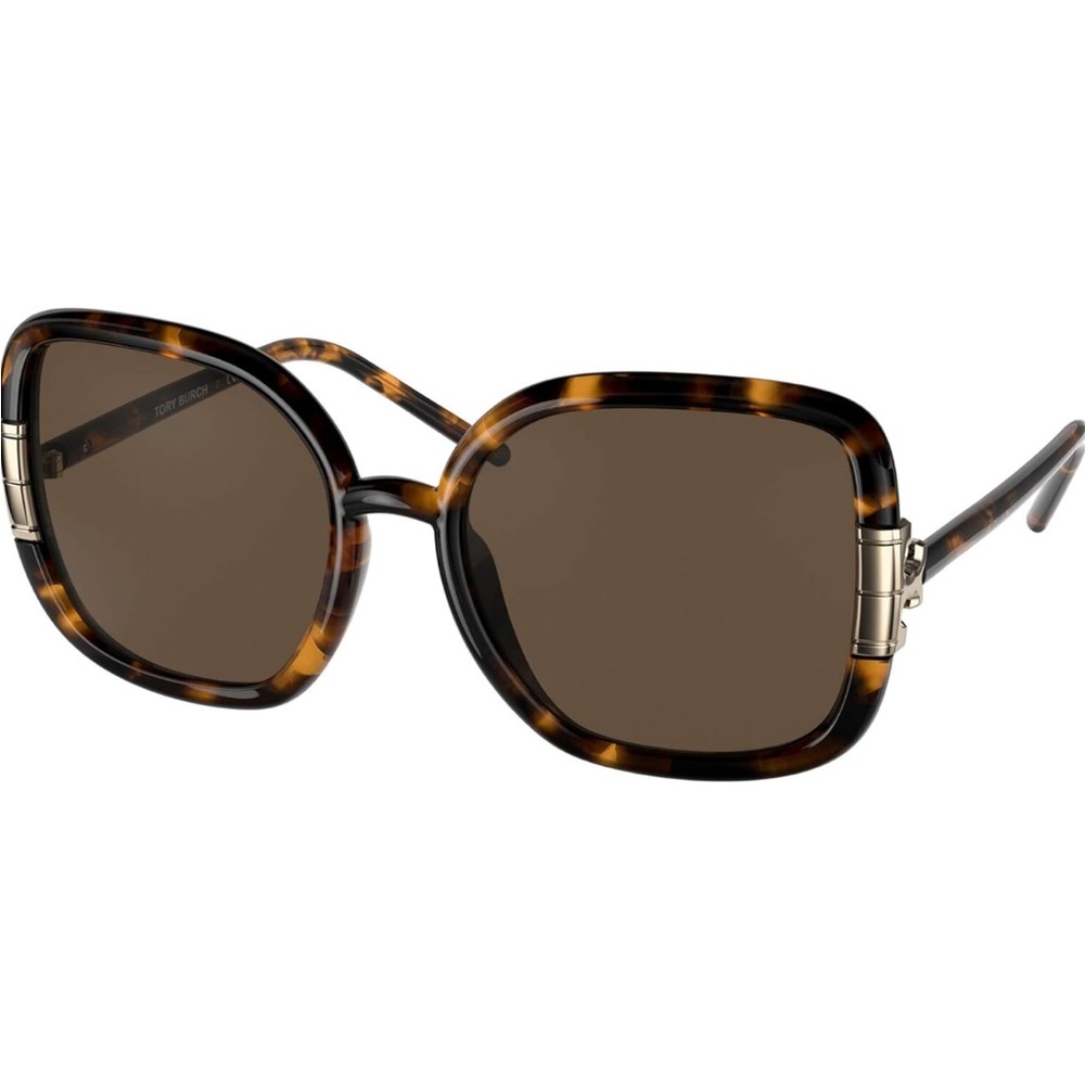 Tory Burch Tortoise Shell Square Sunglasses - image 1